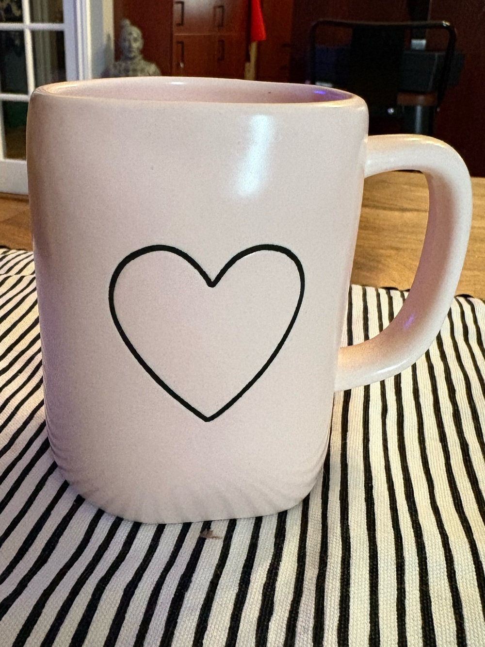 Mugs BOGO 50% // RAE DUNN Light Pink Heart Mug